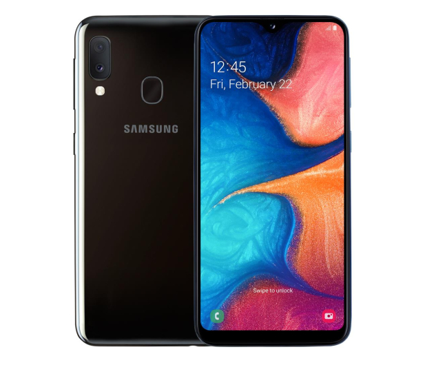 SAMSUNG Galaxy A20e Czarny (A202F) - 496063 - zdjęcie